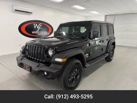 Black 2021 Jeep Wrangler Unlimited Sport S for sale in Baxley, GA