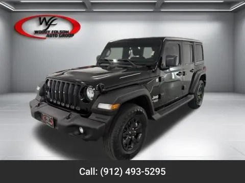 Black 2021 Jeep Wrangler Unlimited Sport S for sale in Baxley, GA