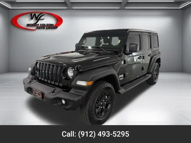 Black 2021 Jeep Wrangler Unlimited Sport S for sale in Baxley, GA