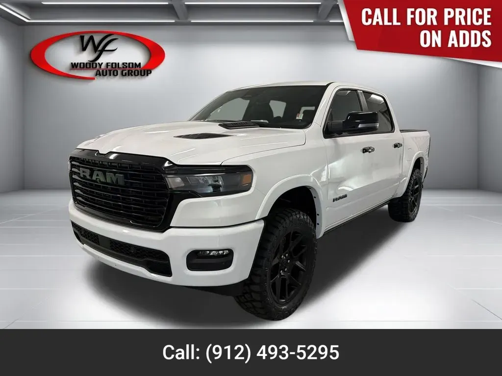 White 2026 Ram 1500 Laramie for sale in Baxley, GA