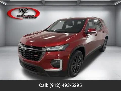 Red 2023 Chevrolet Traverse RS for sale in Baxley, GA