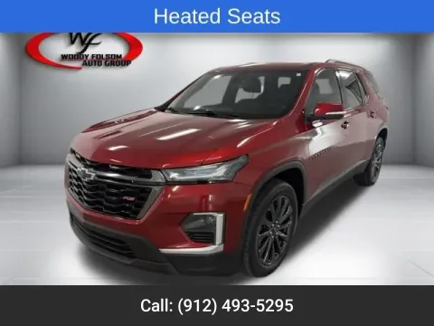 Red 2023 Chevrolet Traverse RS for sale in Baxley, GA
