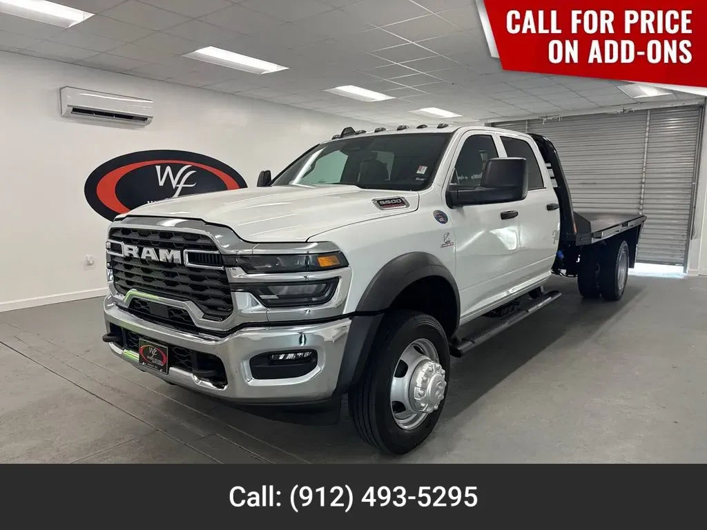 White 2026 Ram 5500 Chassis Cab Tradesman for sale in Baxley, GA