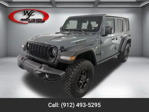 Blue 2026 Jeep Wrangler Willys for sale in Baxley, GA