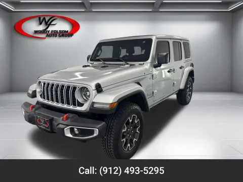 Silver 2024 Jeep Wrangler Sahara for sale in Baxley, GA