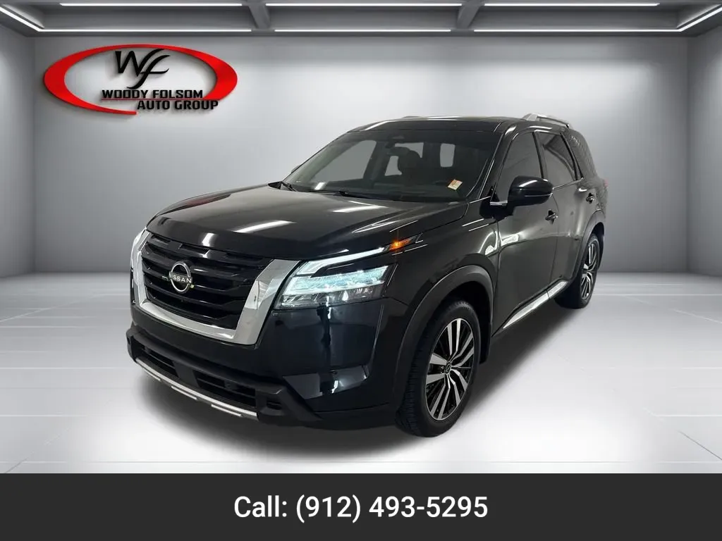 Black 2024 Nissan Pathfinder Platinum for sale in Baxley, GA