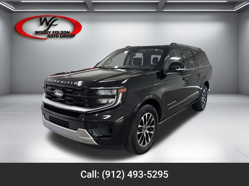 Black 2025 Ford Expedition Max Platinum for sale in Baxley, GA