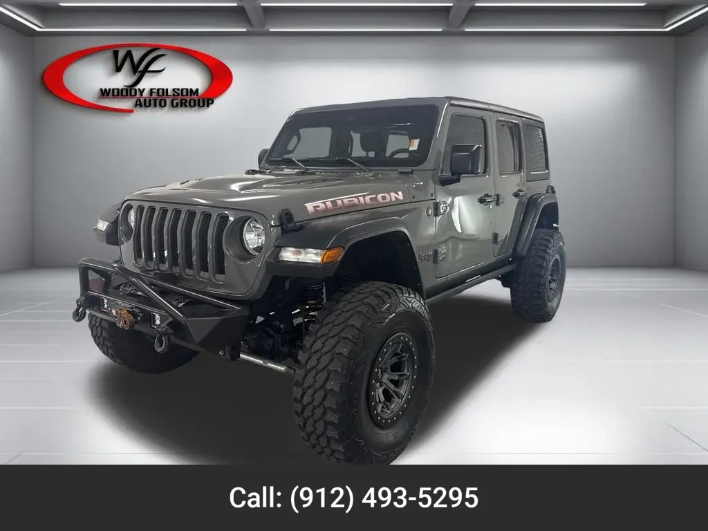 Gray 2022 Jeep Wrangler Unlimited Rubicon for sale in Baxley, GA