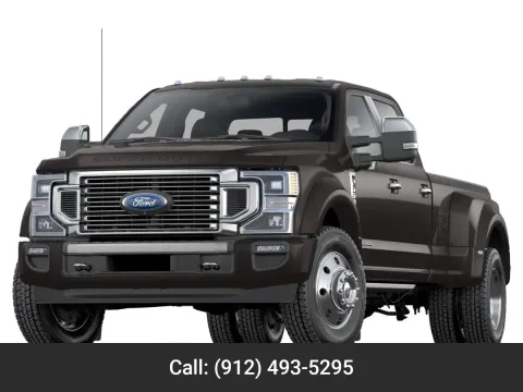 White 2020 Ford Super Duty F-450 DRW Platinum for sale in Baxley, GA