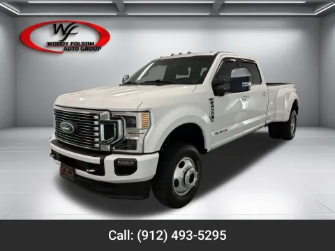 White 2020 Ford Super Duty F-350 DRW Platinum for sale in Baxley, GA