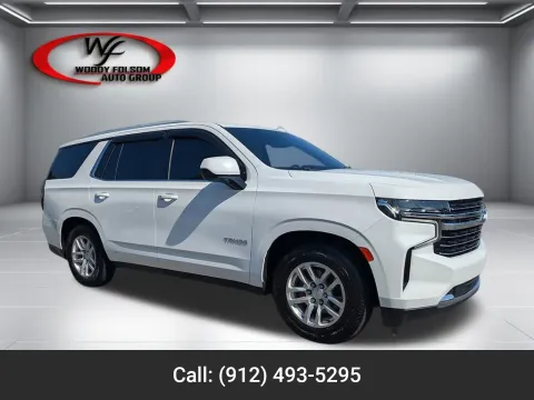 White 2021 Chevrolet Tahoe LT for sale in Baxley, GA