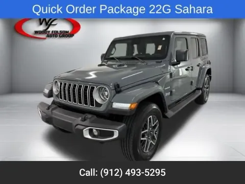 Gray 2024 Jeep Wrangler Sahara for sale in Baxley, GA