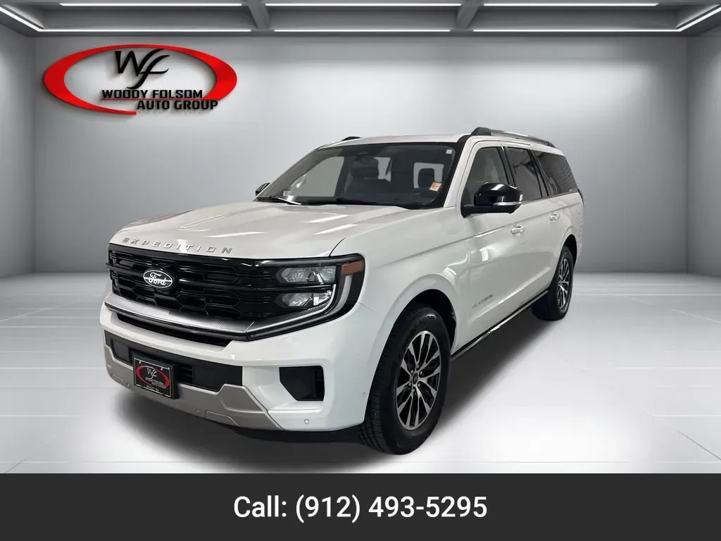 White 2025 Ford Expedition Max Platinum for sale in Baxley, GA