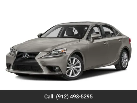Silver 2016 Lexus IS 200t for sale in Baxley, GA