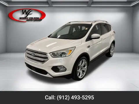 White 2019 Ford Escape Titanium for sale in Baxley, GA