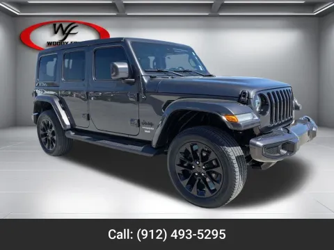 Gray 2021 Jeep Wrangler Unlimited Sahara High Altitude for sale in Baxley, GA