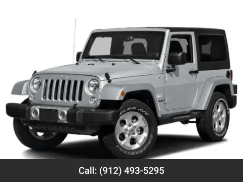 Red 2015 Jeep Wrangler Sahara for sale in Baxley, GA