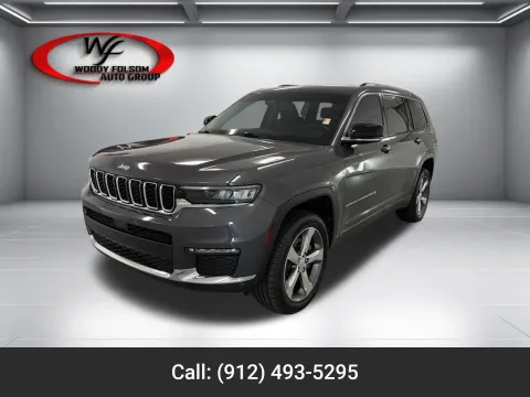 Gray 2022 Jeep Grand Cherokee L Limited for sale in Baxley, GA