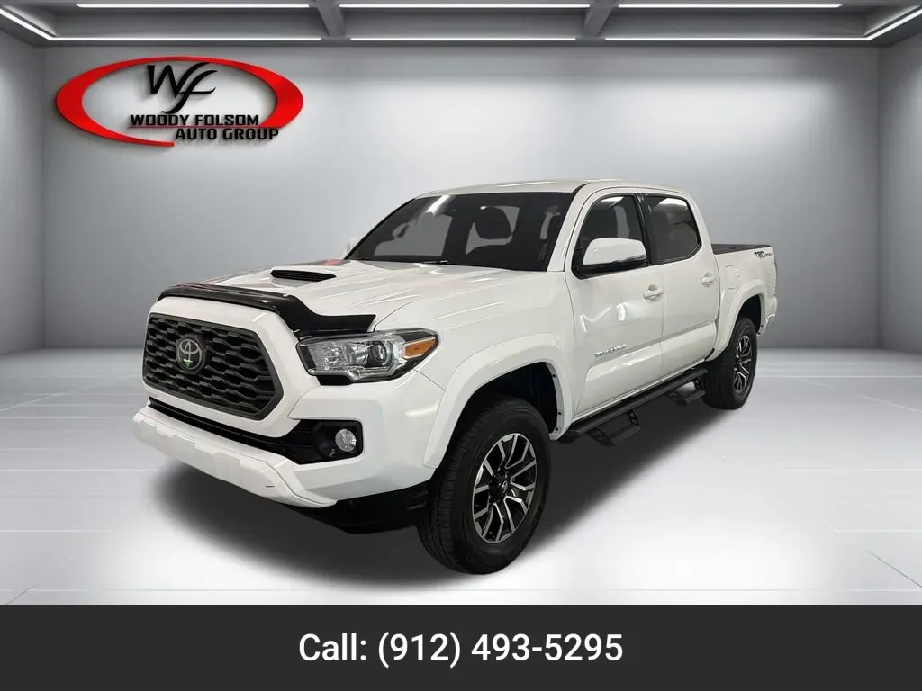 White 2022 Toyota Tacoma TRD Sport for sale in Baxley, GA