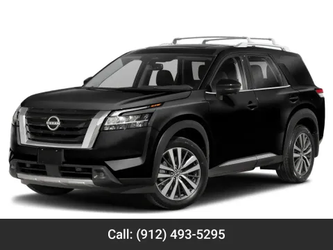 White 2023 Nissan Pathfinder Platinum for sale in Baxley, GA