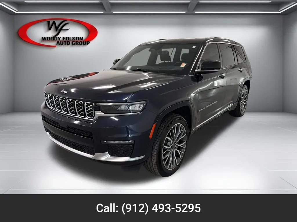 Blue 2023 Jeep Grand Cherokee L Summit Reserve for sale in Baxley, GA