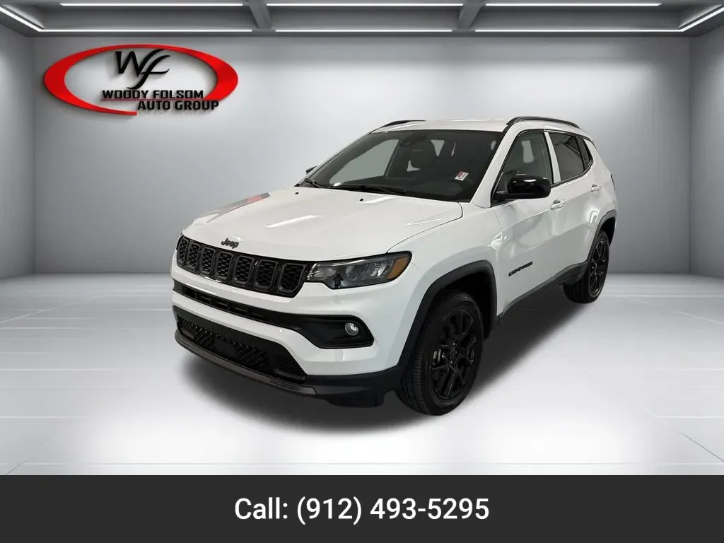 White 2026 Jeep Compass Latitude Altitude for sale in Baxley, GA