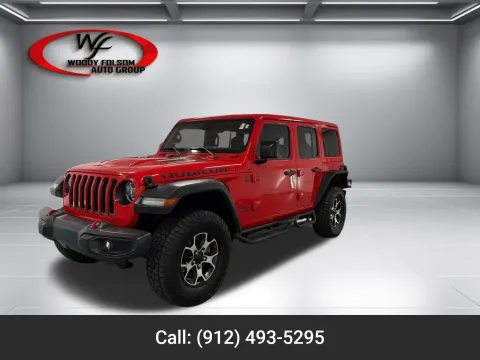 Red 2021 Jeep Wrangler Unlimited Rubicon for sale in Baxley, GA