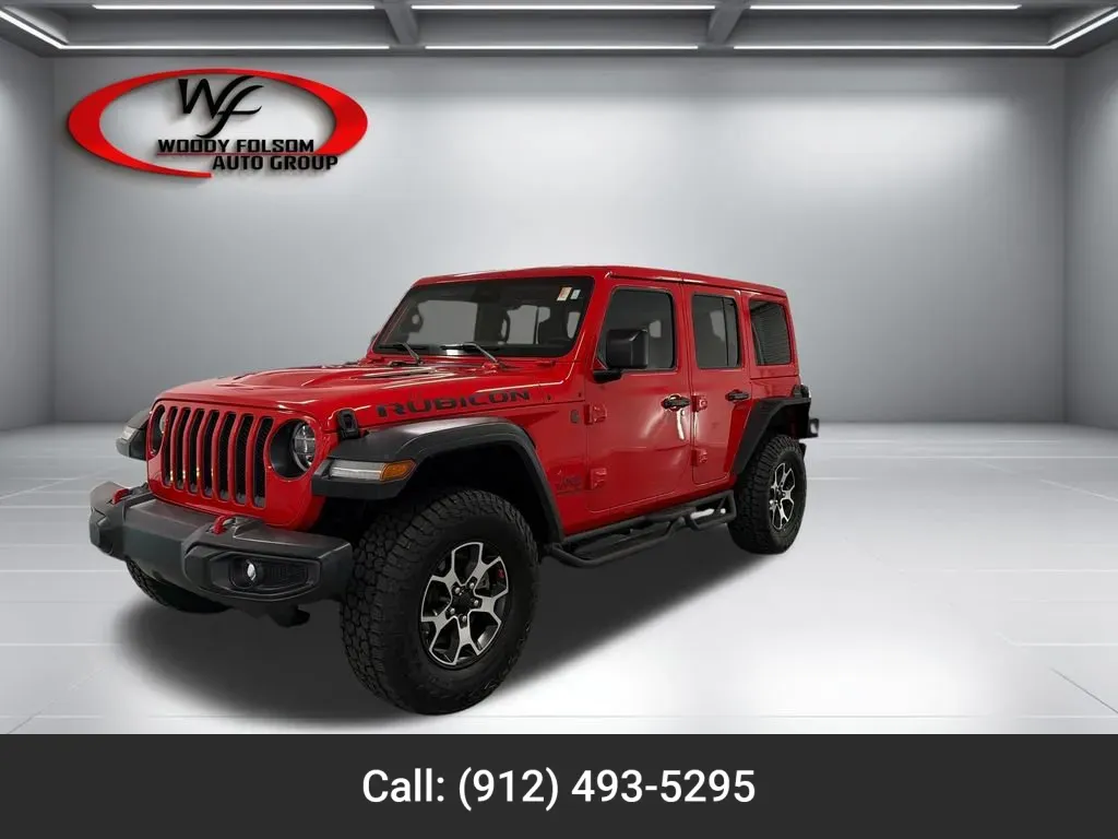 Red 2021 Jeep Wrangler Unlimited Rubicon for sale in Baxley, GA