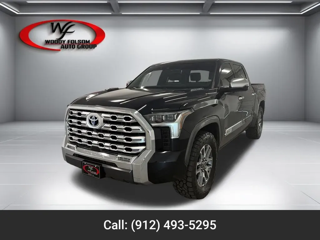 Black 2024 Toyota Tundra 1794 Edition Hybrid for sale in Baxley, GA