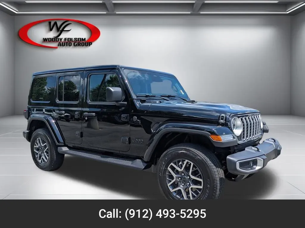 Black 2026 Jeep Wrangler Sahara for sale in Baxley, GA