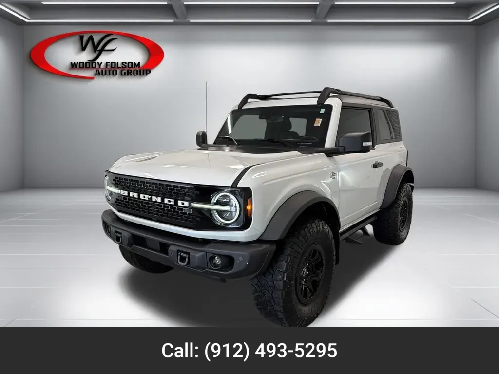 White 2023 Ford Bronco Wildtrak for sale in Baxley, GA