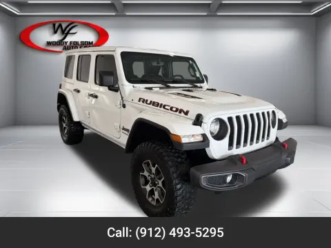White 2022 Jeep Wrangler Unlimited Rubicon for sale in Baxley, GA