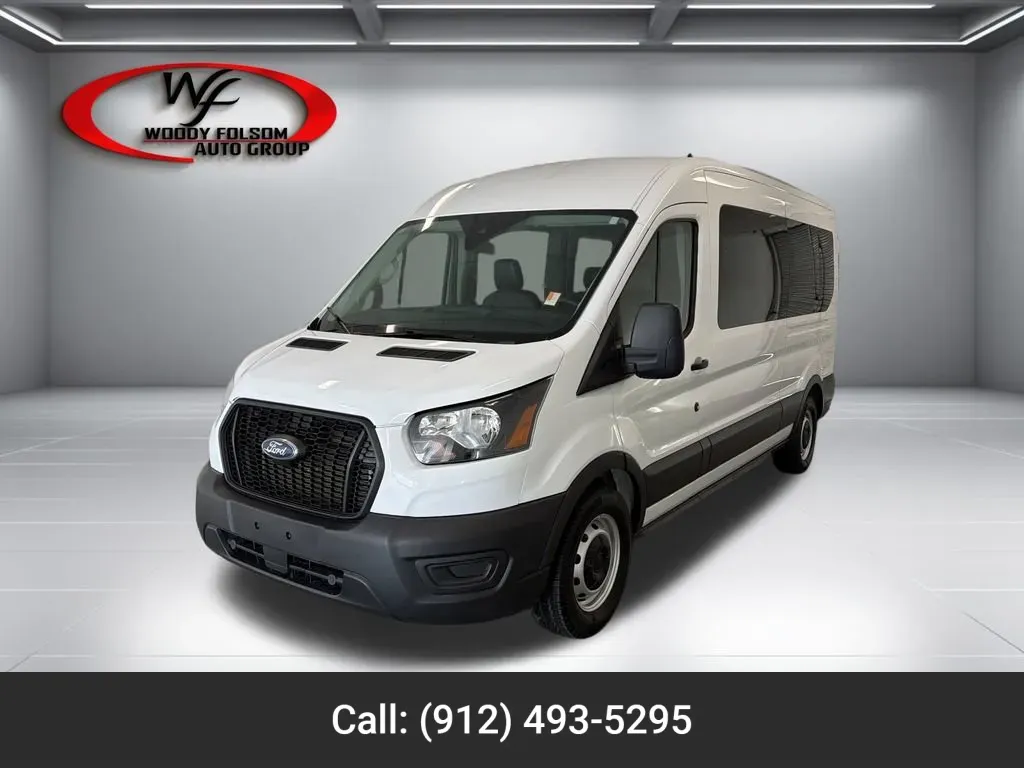 White 2025 Ford Transit Passenger Wagon XL for sale in Baxley, GA