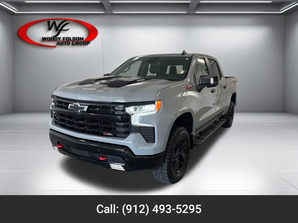 Gray 2024 Chevrolet Silverado 1500 LT Trail Boss for sale in Baxley, GA
