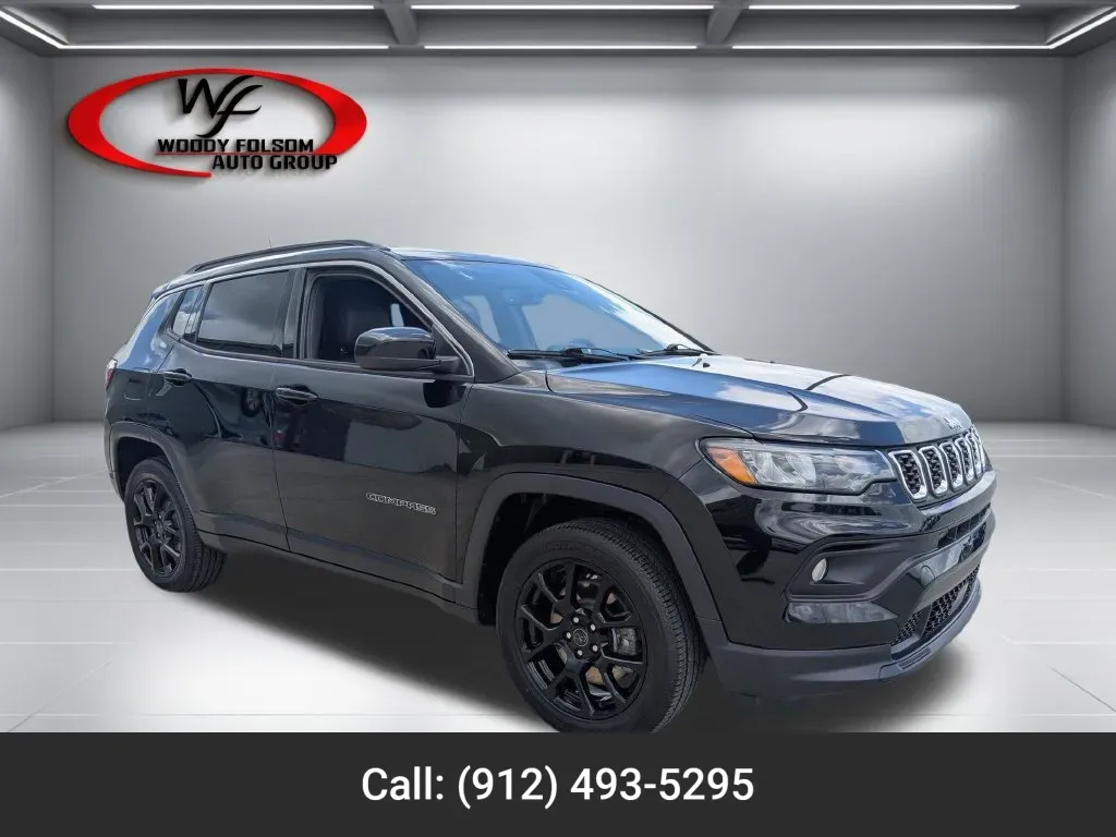 Black 2025 Jeep Compass Latitude for sale in Baxley, GA