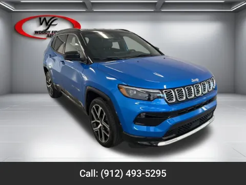 Blue 2025 Jeep Compass Limited for sale in Baxley, GA