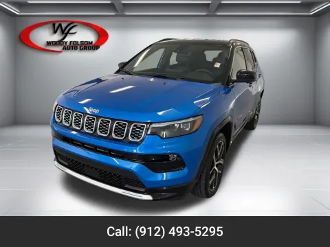 Blue 2025 Jeep Compass Limited for sale in Baxley, GA