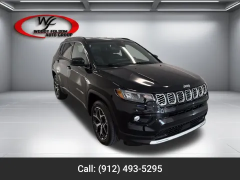 Black 2025 Jeep Compass Limited for sale in Baxley, GA