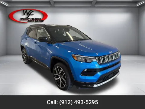Blue 2025 Jeep Compass Limited for sale in Baxley, GA