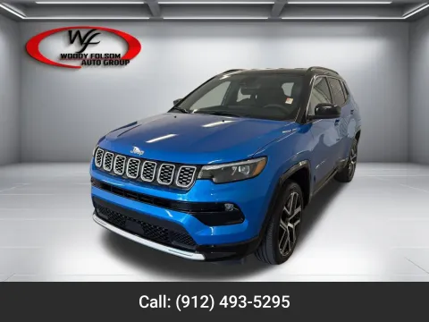 Blue 2025 Jeep Compass Limited for sale in Baxley, GA