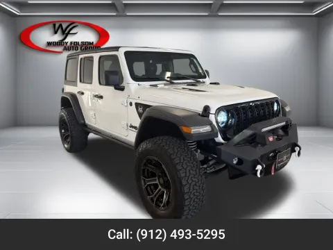 White 2024 Jeep Wrangler Willys for sale in Baxley, GA