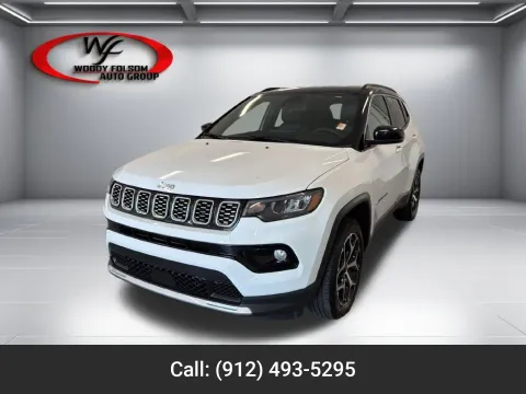 White 2025 Jeep Compass Limited for sale in Baxley, GA