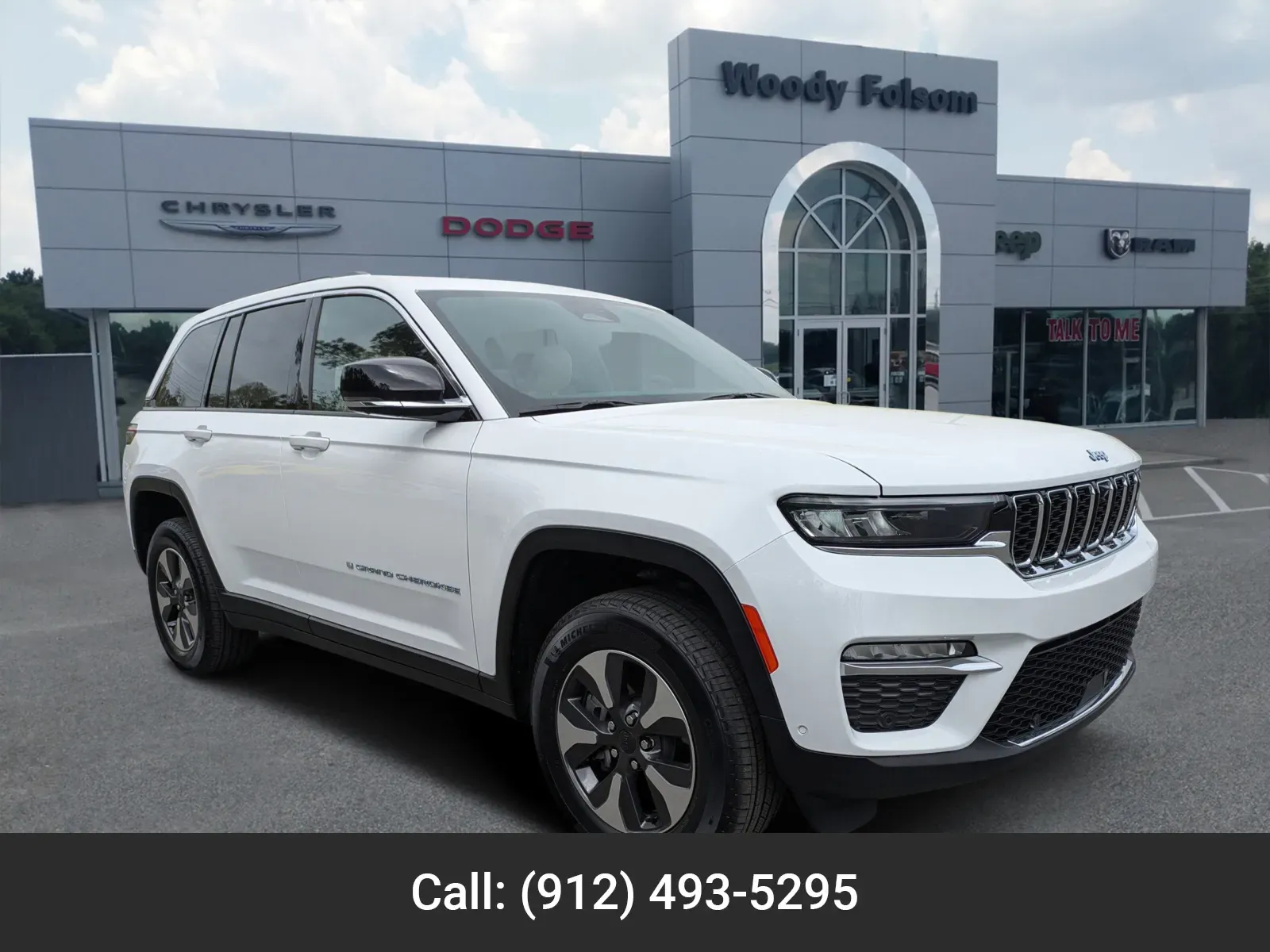 White 2022 Jeep Grand Cherokee 4xe for sale in Vidalia, GA
