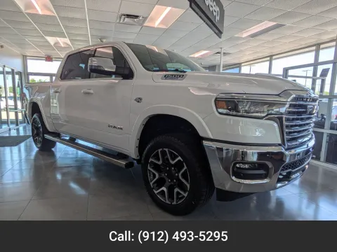 White 2026 Ram 1500 Laramie for sale in Vidalia, GA