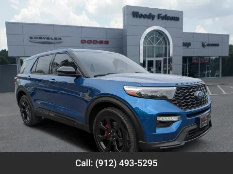 Blue 2022 Ford Explorer ST for sale in Vidalia, GA