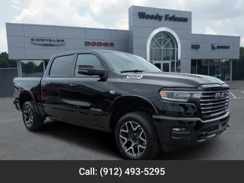Black 2026 Ram 1500 Laramie for sale in Vidalia, GA