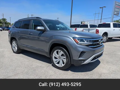 Gray 2022 Volkswagen Atlas 3.6L V6 SE w/Technology for sale in Vidalia, GA