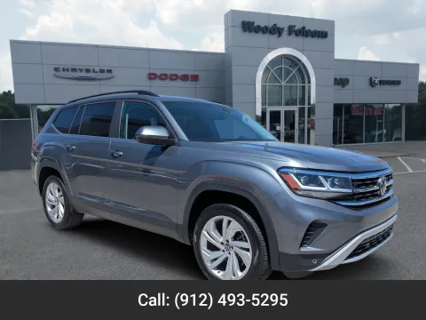 Gray 2022 Volkswagen Atlas 3.6L V6 SE w/Technology for sale in Vidalia, GA