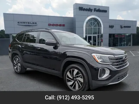 Black 2024 Volkswagen Atlas 2.0T SE w/Technology for sale in Vidalia, GA