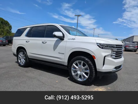 White 2022 Chevrolet Tahoe High Country for sale in Vidalia, GA